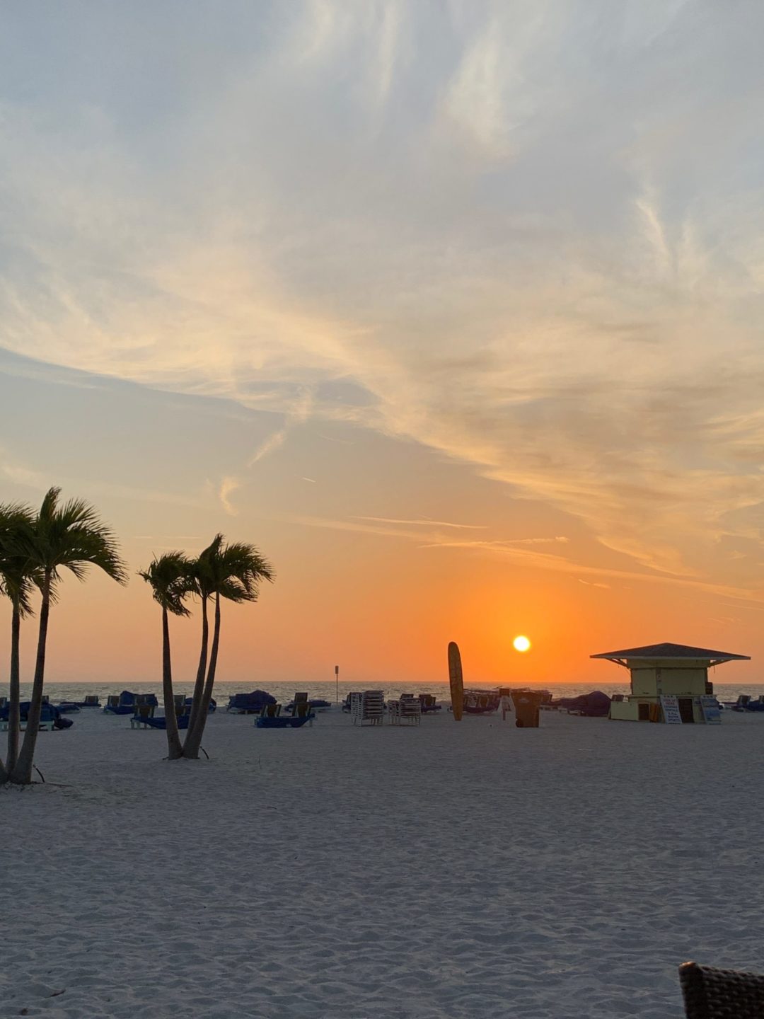 Sunset on St Pete Beach Florida