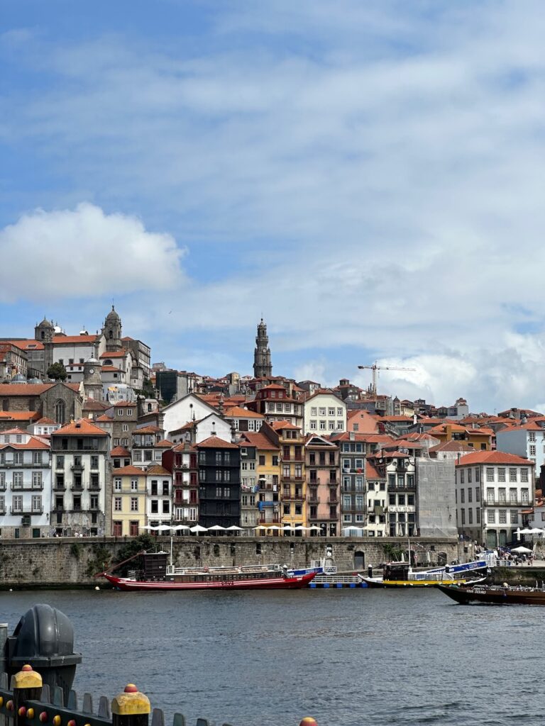 View of Porto, Portugal from the Douro River